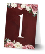 Numerki na stół Megan 8 wzorów 7 szt. - obrazek 13