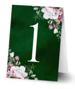 Numerki na stół Megan 8 wzorów 7 szt. - obrazek 10