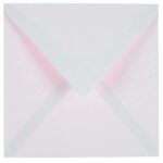 Koperta kwadratowa 120G/m2 Jasny Róż