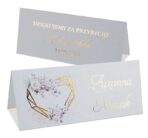 Winietki złocone serca Ariana 6wzorów - obrazek 2