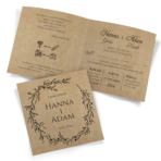 Zaproszenia ślubne EKO - Nastia - 23wzory - obrazek 2