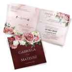 Zaproszenia ślubne - Megan - 8 wzorów - obrazek 8