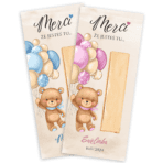 Podziękowania MERCI chrzest 2szt