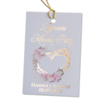 Zawieszki złocone - Ariana serca - 10 szt.