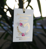 Zawieszki złocone - Ariana serca - 10 szt. - obrazek 3