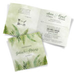 Zaproszenia ślubne - Liwia - 4 wzory - obrazek 3