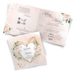 Zaproszenia ślubne - Dalia - 10 wzorów - obrazek 10