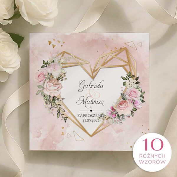 zaproszenia ślubne personalizowane