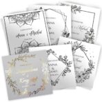 zaproszenia ślubne złocone