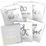 próbki zaproszeń złoconych