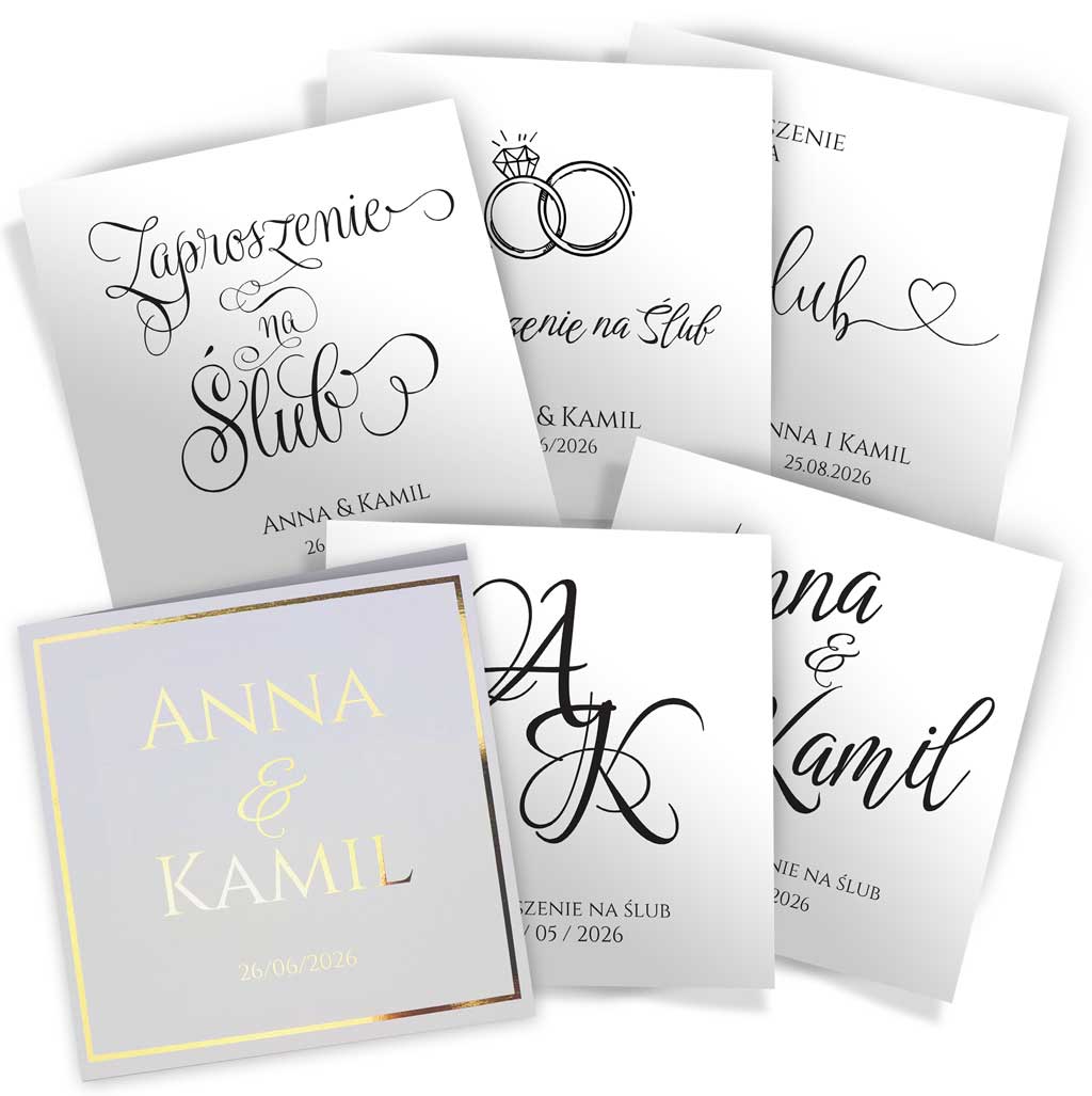 wiz-próbki-zło-napisy próbki zaproszeń złoconych