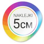 Naklejki Własny Projekt Koło 40szt 50mm