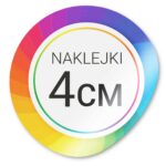 Naklejki Własny Projekt Koło 70szt 40mm