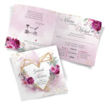 Zaproszenia ślubne - Dalia - 10 wzorów - obrazek 9