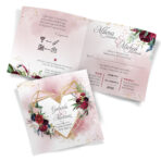 Zaproszenia ślubne - Dalia - 10 wzorów - obrazek 7