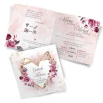 Zaproszenia ślubne - Dalia - 10 wzorów - obrazek 3