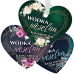 Zawieszki SERCA ciemne 15 szt. 60 wzorów