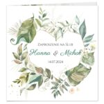 Zaproszenia ślubne - Joanna - 8wzorów