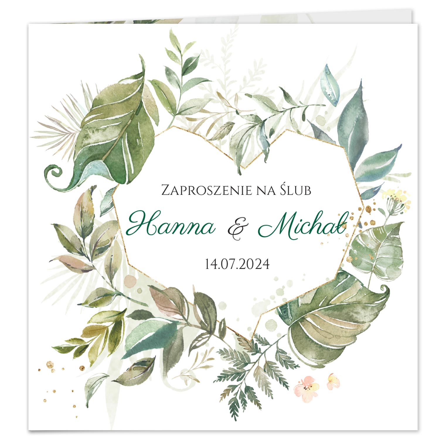 mniatura-joanna Zaproszenia ślubne - Joanna - 8wzorów - obrazek 1