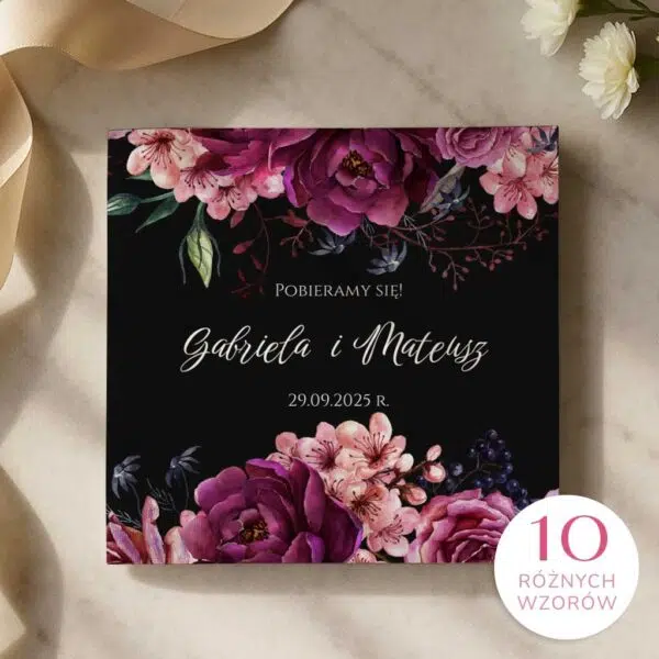 zaproszenia ślubne personalizowane