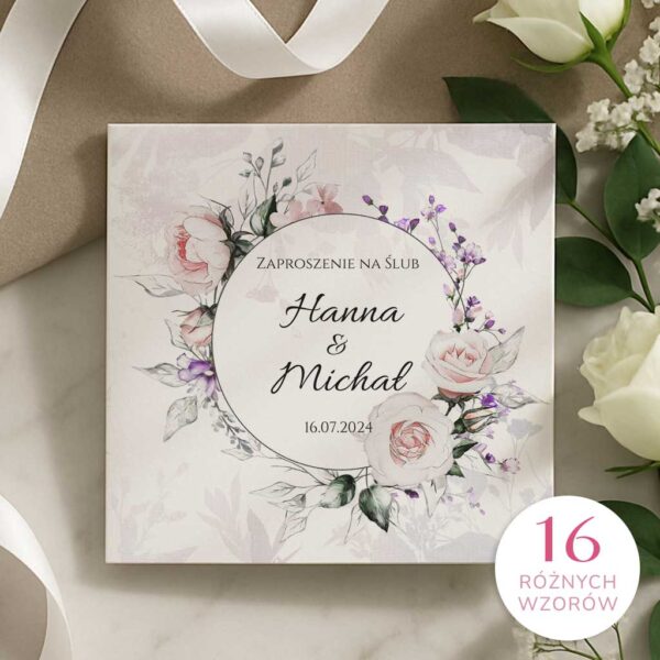 zaproszenia ślubne personalizowane