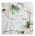 zaproszenia ślubne boho