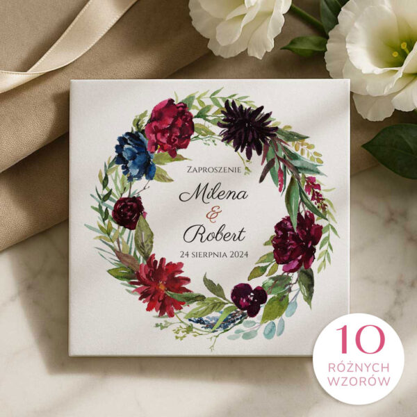 zaproszenia ślubne personalizowane
