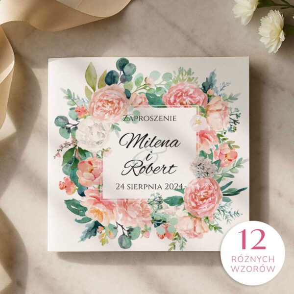 zaproszenia ślubne personalizowane