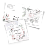 zaproszenia ślubne boho