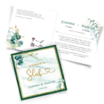 zaproszenia ślubne rustykalne