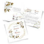 zaproszenia ślubne rustykalne