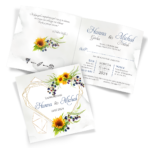 zaproszenia ślubne rustykalne