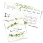 zaproszenia ślubne rustykalne