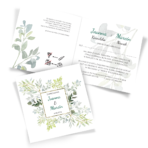 zaproszenia ślubne rustykalne