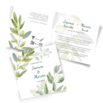 zaproszenia ślubne rustykalne