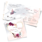 zaproszenia ślubne rustykalne