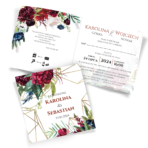 zaproszenia ślubne rustykalne