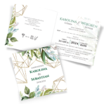 zaproszenia ślubne rustykalne