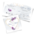 zaproszenia ślubne boho