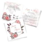 zaproszenia ślubne boho