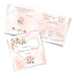 zaproszenia ślubne boho