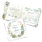 zaproszenia ślubne boho