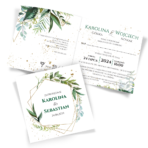 zaproszenia ślubne boho