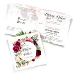 zaproszenia ślubne rustykalne