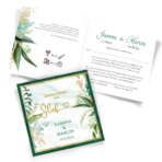 zaproszenia ślubne glamour