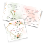 zaproszenia ślubne boho