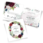 zaproszenia ślubne rustykalne