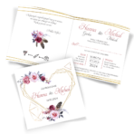 zaproszenia ślubne boho