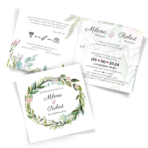 zaproszenia ślubne boho