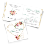 zaproszenia ślubne boho